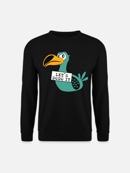 Let's Do it Dodo - Unisex Sweatshirt - black