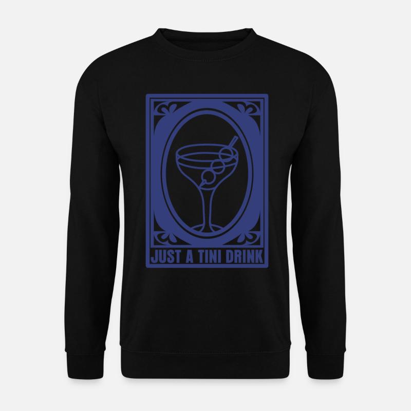 Martini - Unisex Pullover - Schwarz