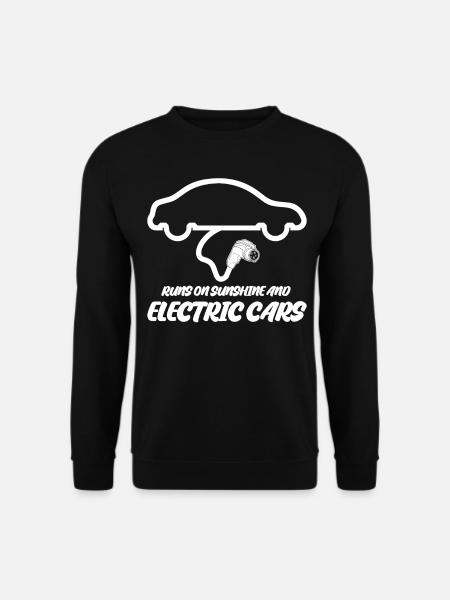 Electric Vehicle - Unisex Pullover - Schwarz