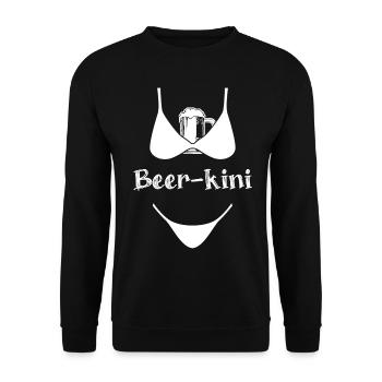Beer Brewing Home Brewery - Unisex Pullover - Schwarz - Vorne - Alina (178cm) & Michal (187cm)
