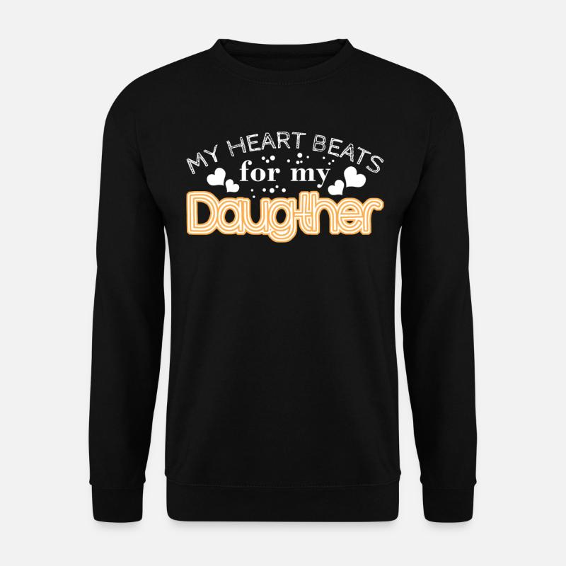 Father Dad Daughter Daughters - Unisex Sweatshirt - black