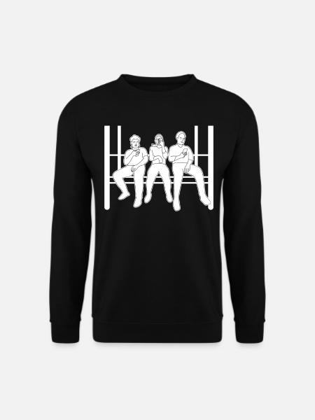 Smartphone Train Cellphone Mobile Phone - Unisex Pullover - Schwarz