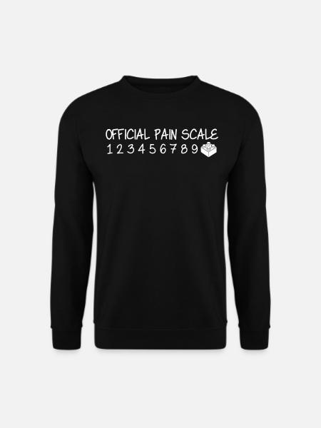 Building Block Pain Building Brick - Unisex Pullover - Schwarz