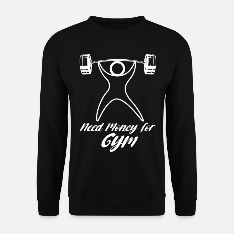Gym Motivation Bodybuilding Bodybuilder - Unisex Sweatshirt - black