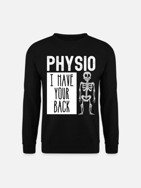 Physiotherapist Physiotherapy Physio - Unisex Pullover - Schwarz