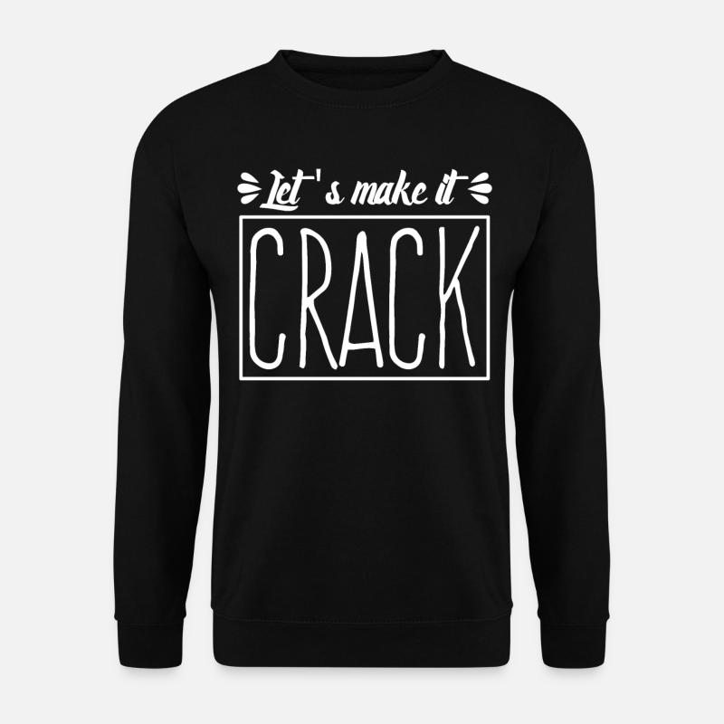 Physio Physiotherapy Cracking - Unisex Sweatshirt - black