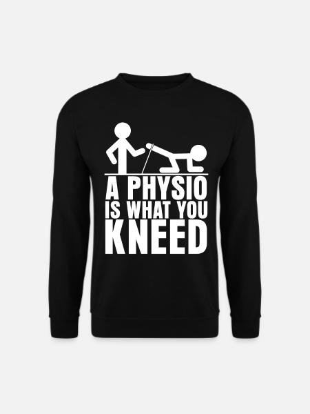 Physio Physiotherapy - Unisex Sweatshirt - black