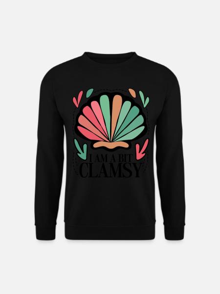 Muslingeskaller Havmuslingemuslinger - Unisex sweater - sort