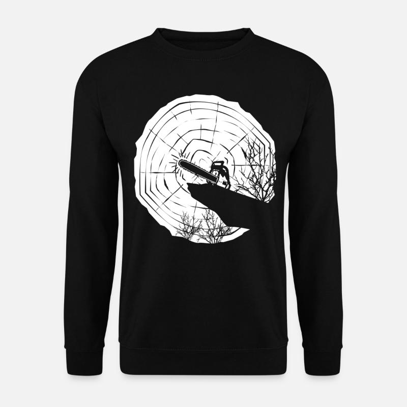 Tronçonneuse Tronçonneuse Lumberjack Moon - Sweat-shirt Unisexe - noir