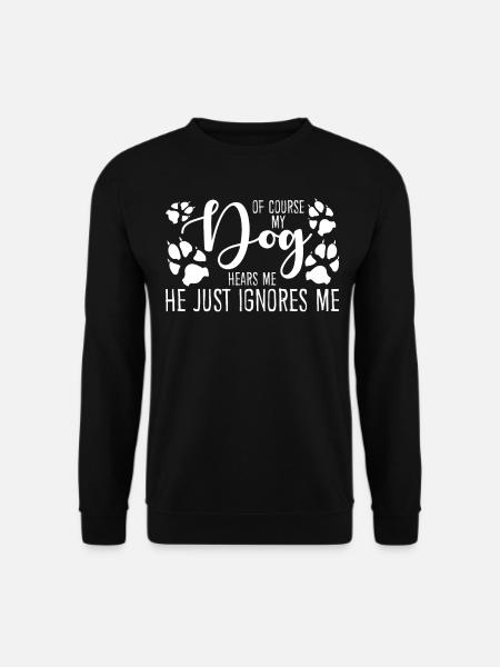 Shepherd Dogs Shepherd White - Unisex Sweatshirt - black
