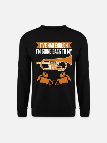 Bugle - Sweat-shirt Unisexe - noir