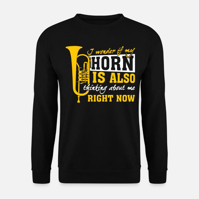 Flugelhorn Music - Unisex Pullover - Schwarz