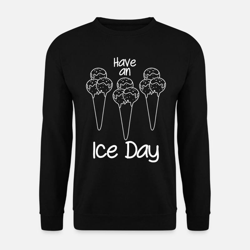 Crème glacée d’été - Sweat-shirt Unisexe - noir