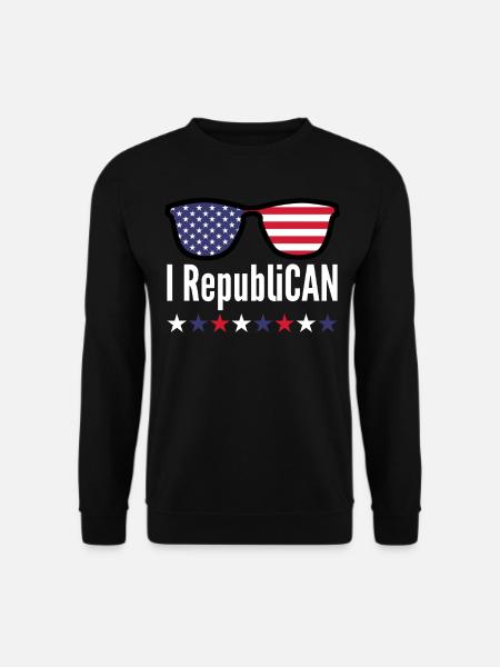Conservative Republicans Republican - Unisex Sweatshirt - black