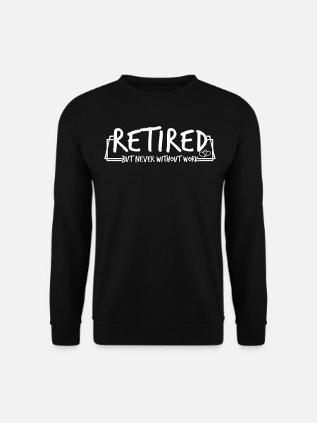 Retraite - Sweat-shirt Unisexe - noir