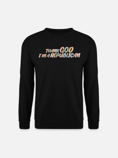 Conservative Republican Republicans Vote - Unisex Sweatshirt - black