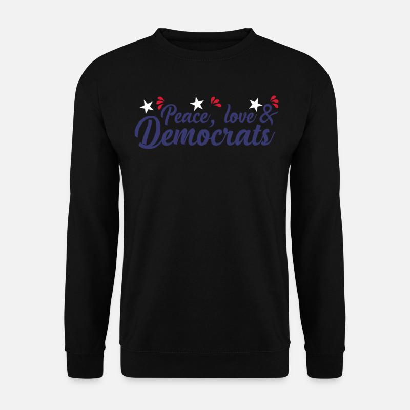 Democratic Elections Democracy Democrat - Unisex Sweatshirt - black
