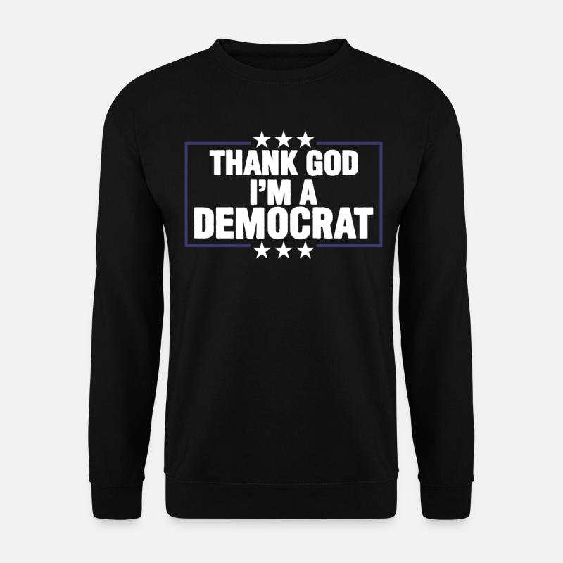 Votez Démocratie Démocrate Démocrate - Sweat-shirt Unisexe - noir