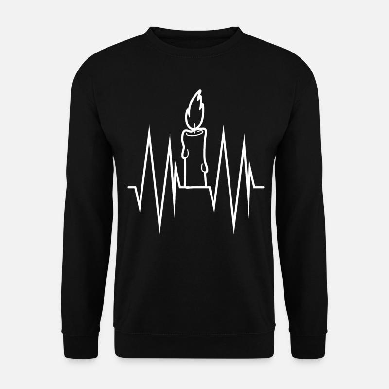 Candlemaking Candles Candle - Unisex Sweatshirt - black