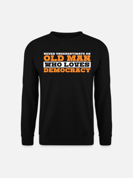 Democratic Democrat Elections Democracy - Unisex Sweatshirt - black