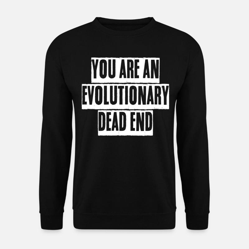 Darwinism Misanthrope Darwin - Unisex Sweatshirt - black