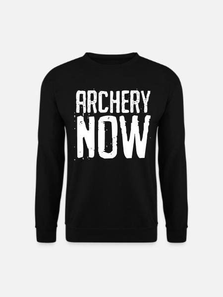 Compound Bow Archery Recurve Bow - Unisex Sweatshirt - black