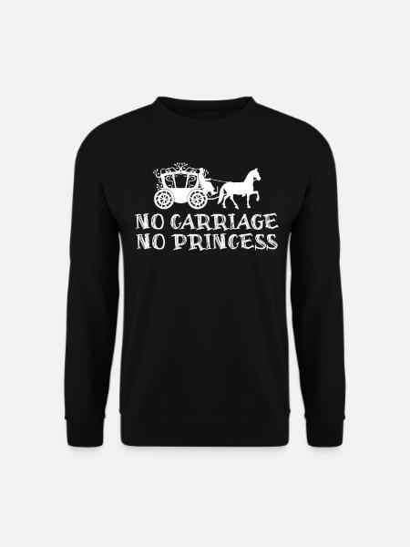 Cochers Joke Calèche Cocher - Sweat-shirt Unisexe - noir