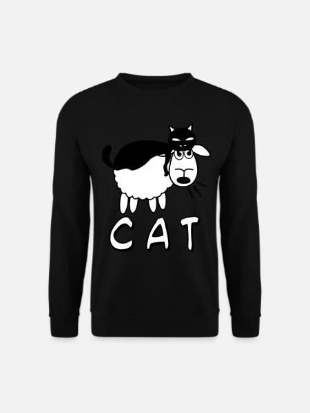 Sheep Joke - Unisex Sweatshirt - black