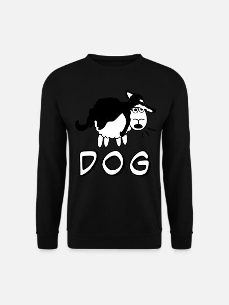 Sheep and Dog - Unisex Sweatshirt - black
