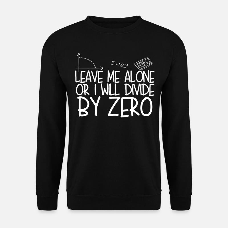 Math Maths Teacher Mathematics - Unisex Pullover - Schwarz