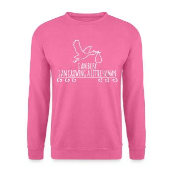 Pregnancy Baby Mama Expecting Pregnant - Unisex Pullover - Pink - Vorne