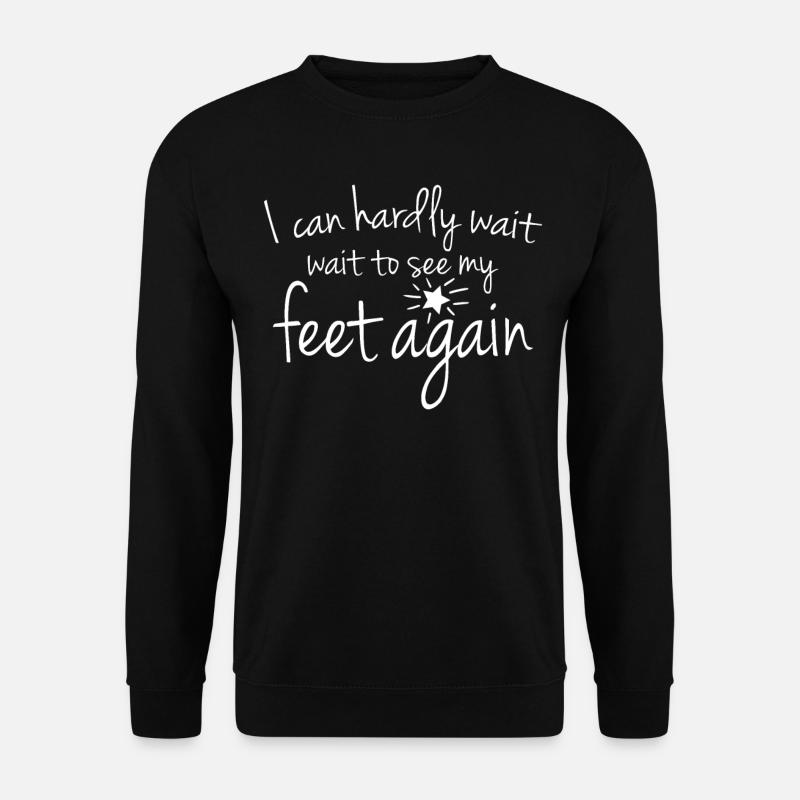 Grossesse Femme enceinte Mère - Sweat-shirt Unisexe - noir