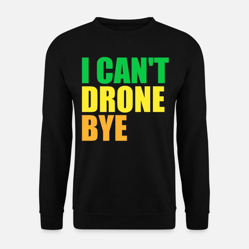 FPV Drone Pilot Drones Quadcopter - Unisex Sweatshirt - black