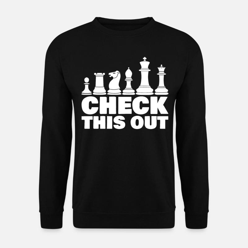 Chess Chess Player - Unisex Sweatshirt - black