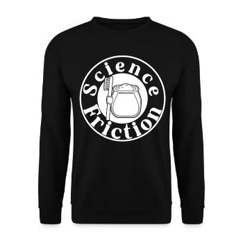 Escalade d’un bloc à meilleure friction - Sweat-shirt Unisexe - noir - Devant - Alina (178cm) & Michal (187cm)