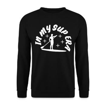 Stand up Paddling Boards SUP Board - Unisex Sweatshirt - black - Front - Alina (178cm) & Michal (187cm)