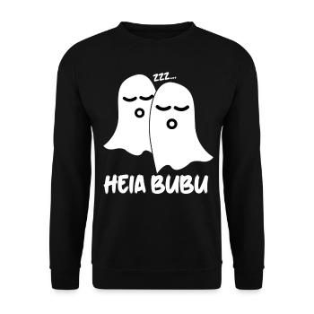 Sommeil Fatigué Dormir Lit Sieste - Sweat-shirt Unisexe - noir - Devant - Alina (178cm) & Michal (187cm)