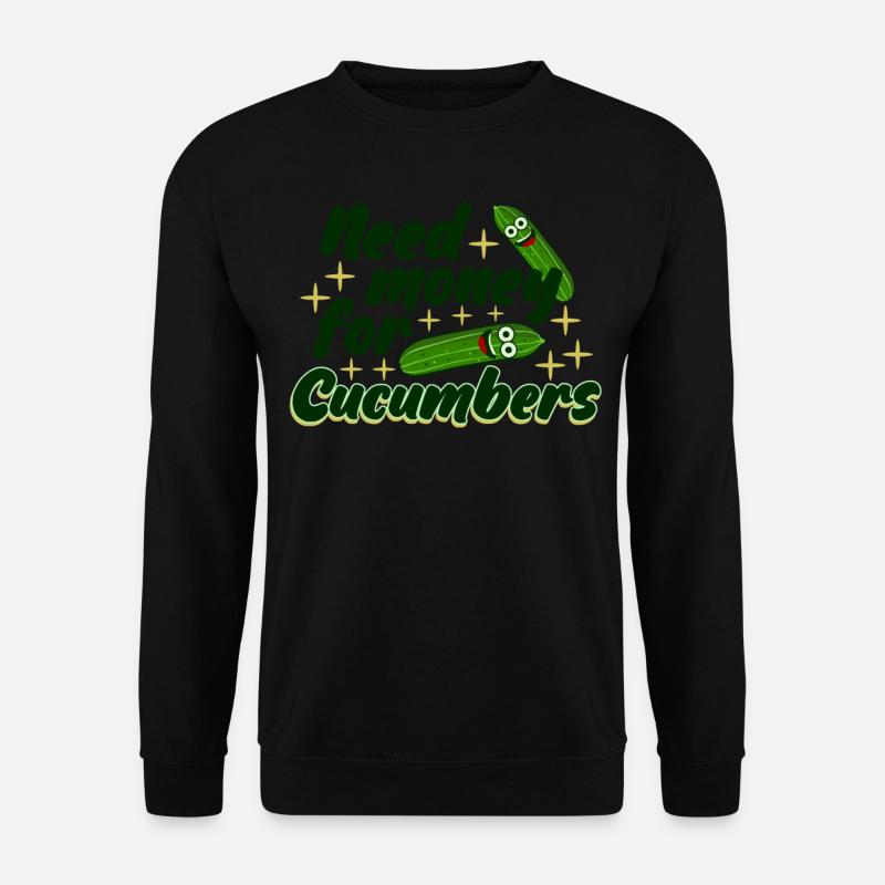 Cucumber Cucumbers Pickles - Unisex Sweatshirt - black