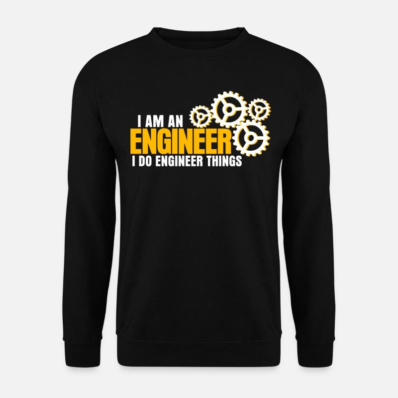 Engineering Mechanical Engineer - Unisex Sweatshirt - black