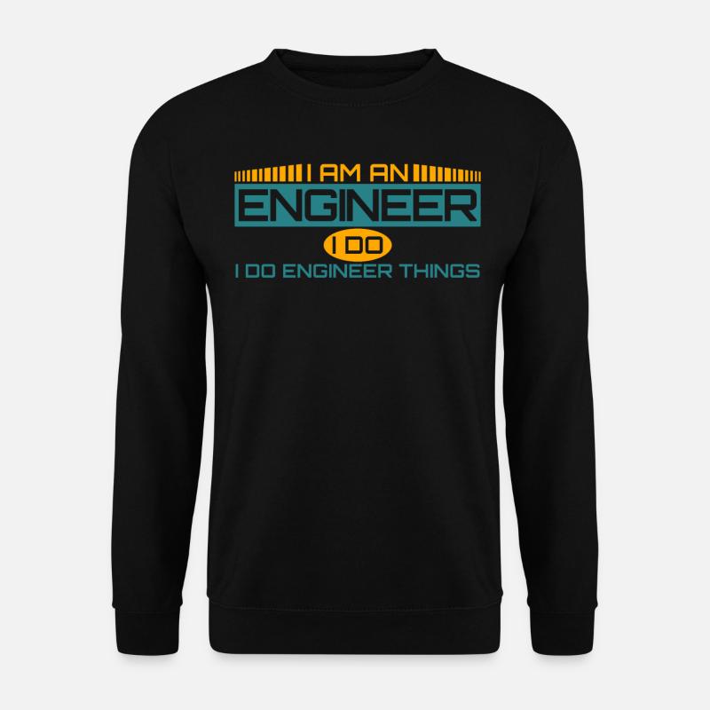 Engineer Mechanical Engineering - Unisex Sweatshirt - black