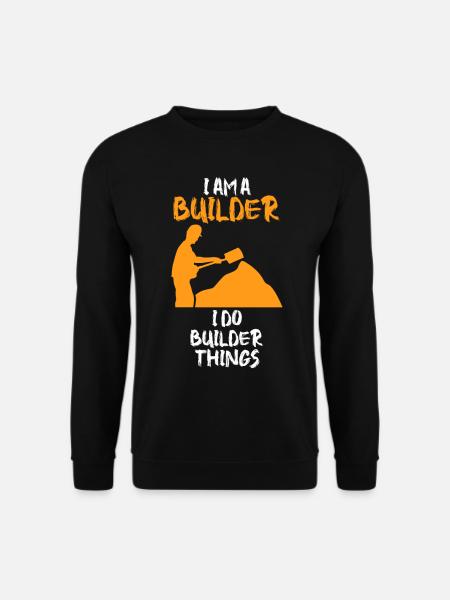 Builder Road Keeper Roadbuilder - Unisex Sweatshirt - black