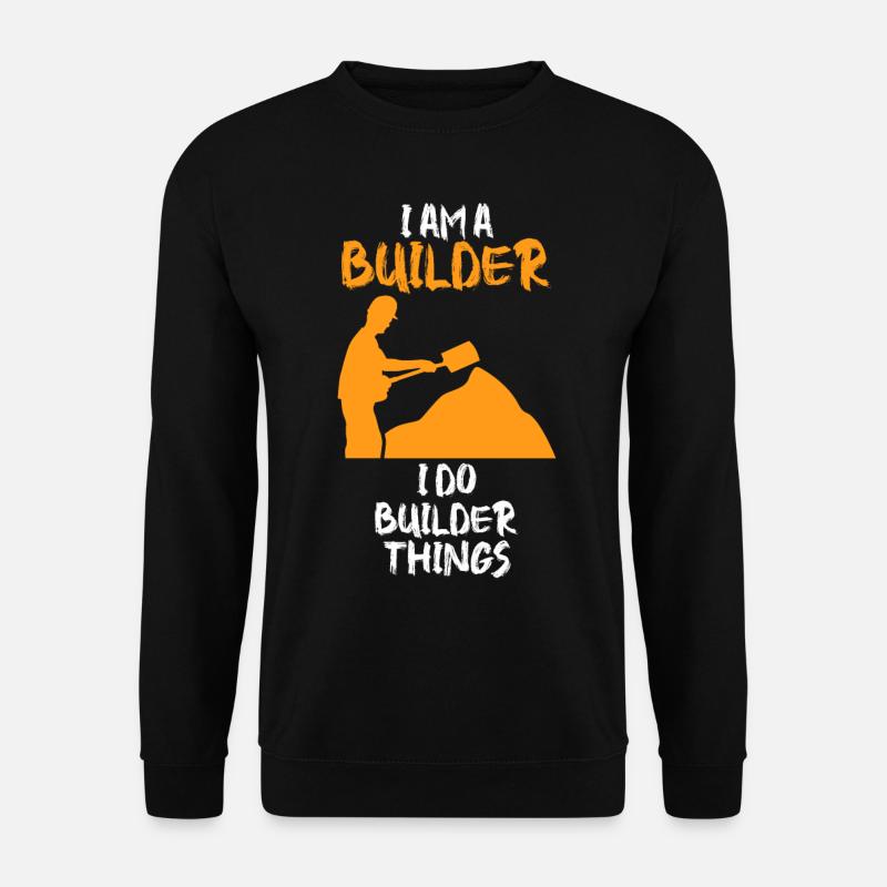 Builder Road Keeper Roadbuilder - Unisex Pullover - Schwarz