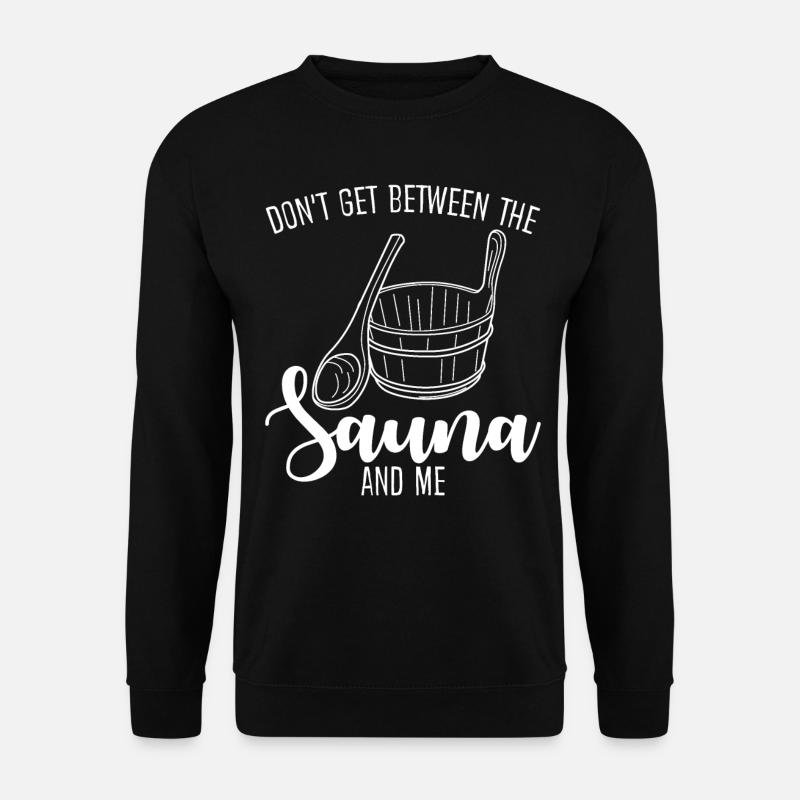Sauna Thermal Bath Wellness - Unisex Pullover - Schwarz