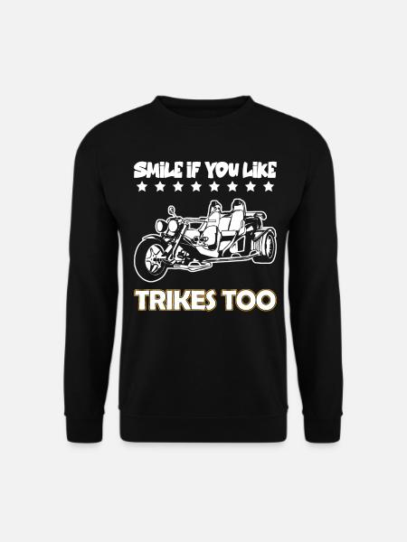 Triker Joke Trike Driver Trikes - Unisex Pullover - Schwarz