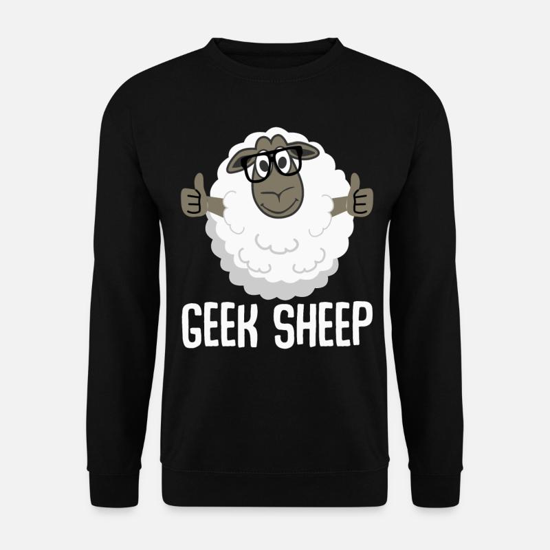 Sheep Geek Shepherd - Unisex Sweatshirt - black