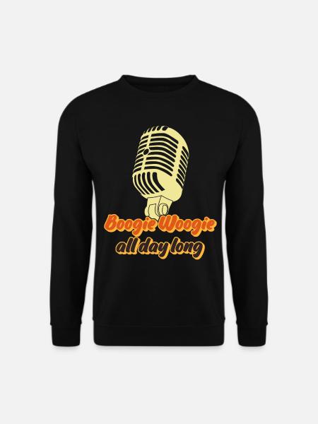 Boogie Woogie Dancing Swing - Unisex Sweatshirt - black