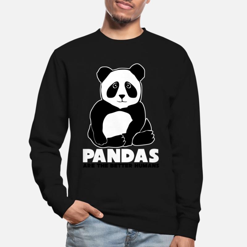 Panda Panda Ours Pandas Géant Sweat-shirt Unisexe