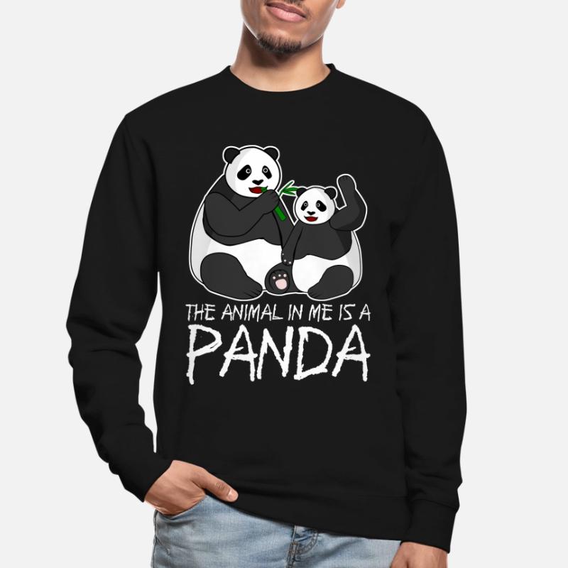 Pandas Panda géant Panda Ours Sweat-shirt Unisexe