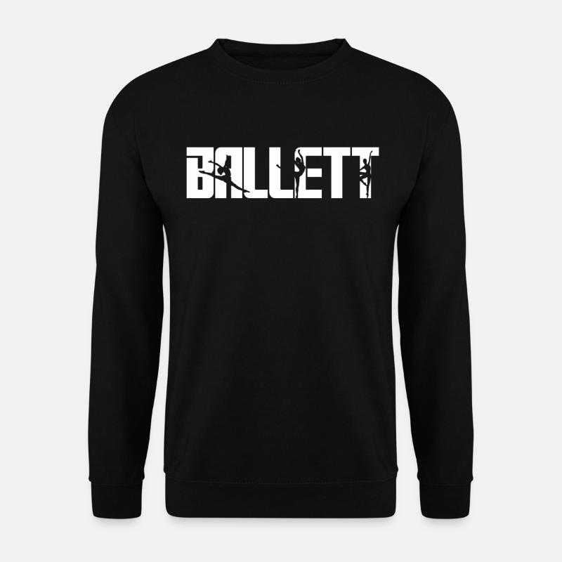 Ballett Ballerina - Unisex Pullover - Schwarz