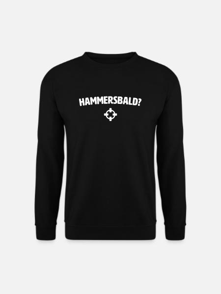 Hammersbald? Nordischer Gott der Ungeduld - Unisex Pullover - Schwarz